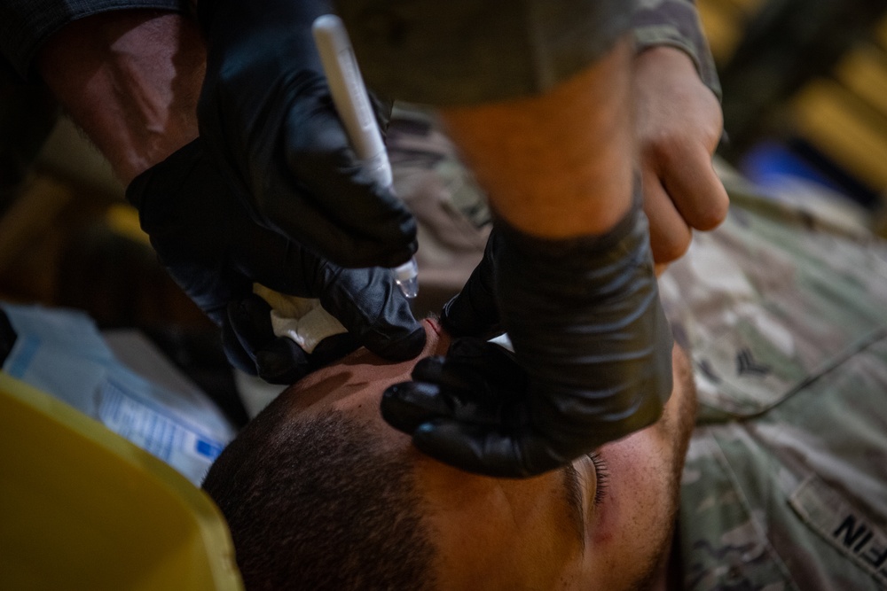 Infantry Week Combatives Fight Room