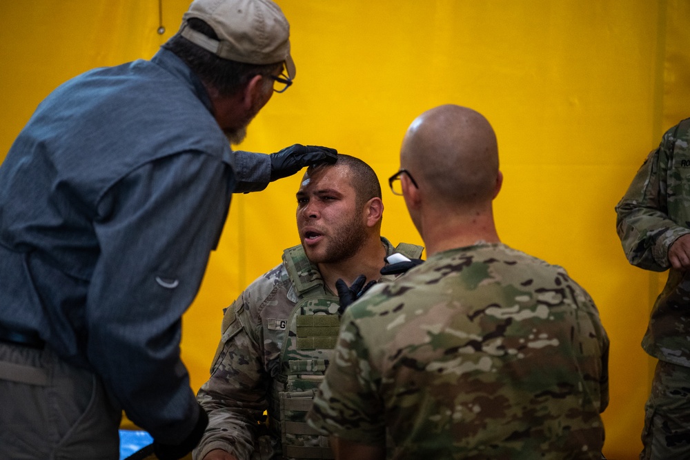 Infantry Week Combatives Fight Room