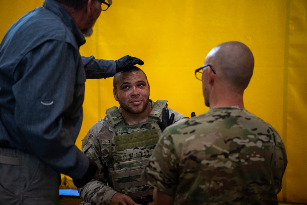 Infantry Week Combatives Fight Room