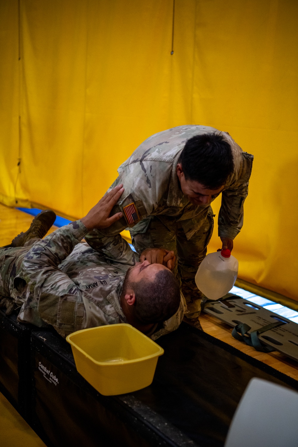 Infantry Week Combatives Fight Room