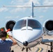 Col. Robinson completes fini-flight on Scott AFB