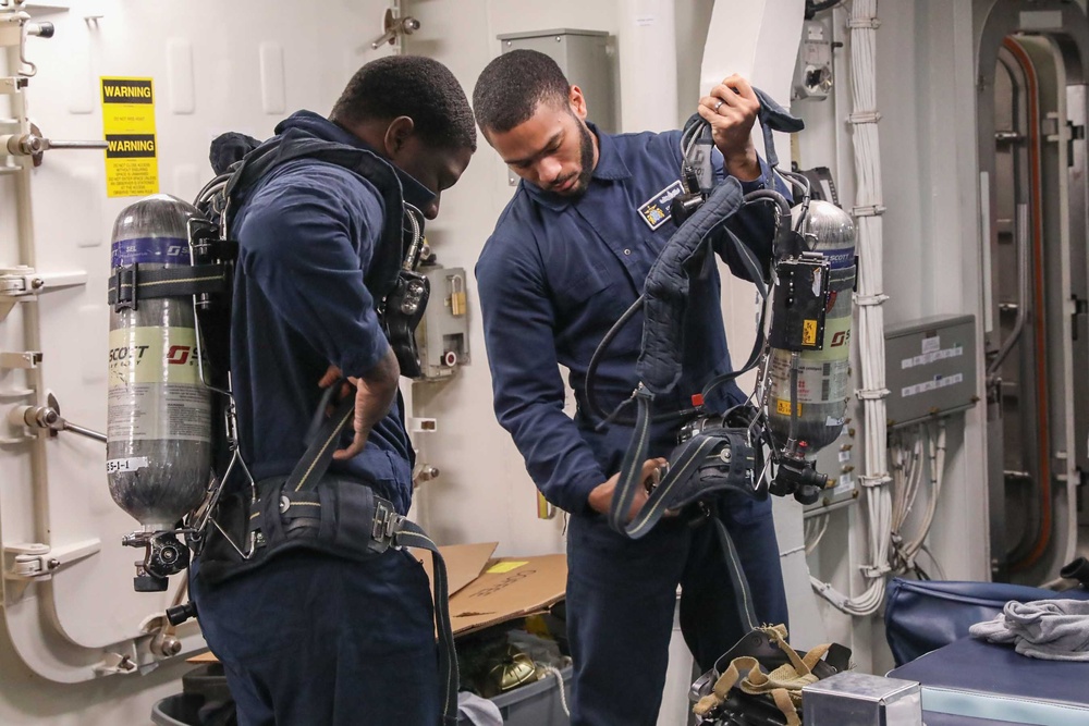 USS Thomas Hudner Deploys in U.S. 6th Fleet