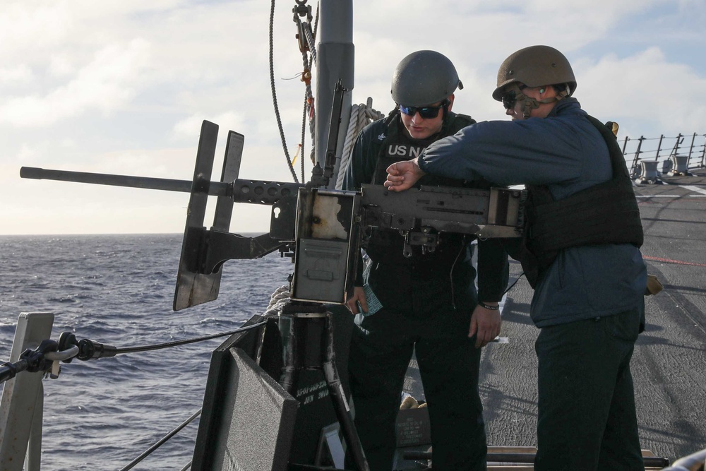 USS Thomas Hudner Deploys in U.S. 6th Fleet