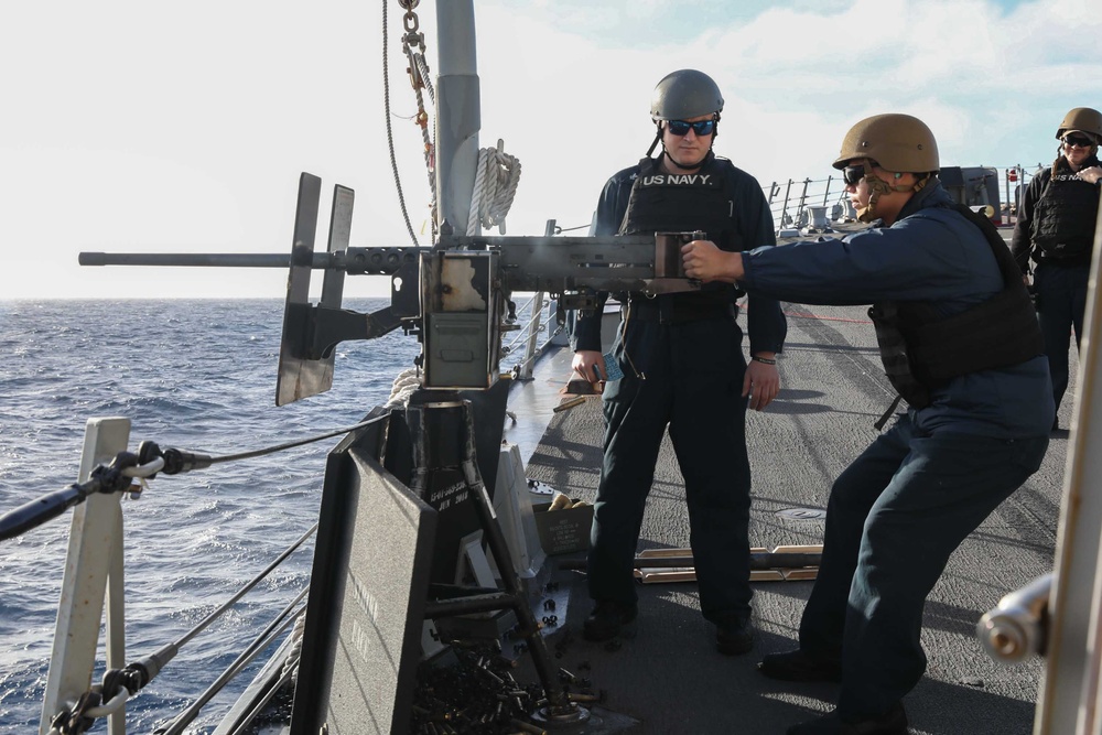 USS Thomas Hudner Deploys in U.S. 6th Fleet