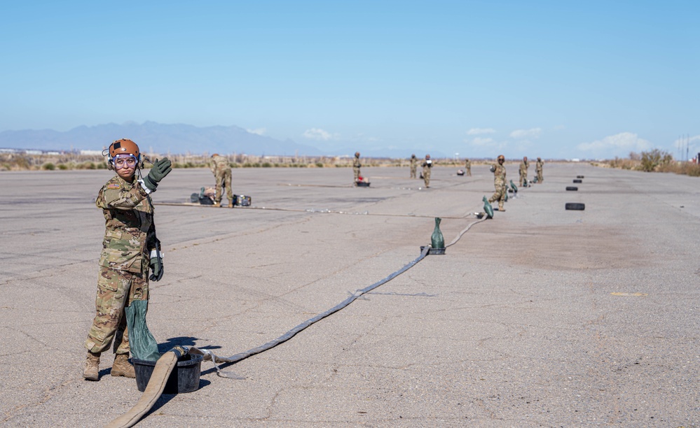 1st Armored Division Combat Aviation Brigade FARP Competition