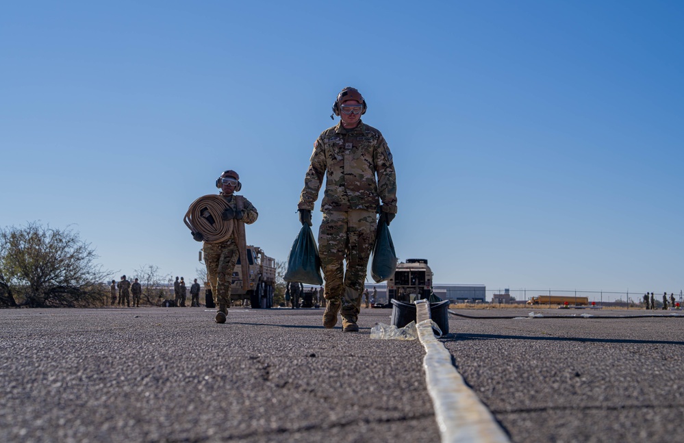 1st Armored Division Combat Aviation Brigade FARP Competition