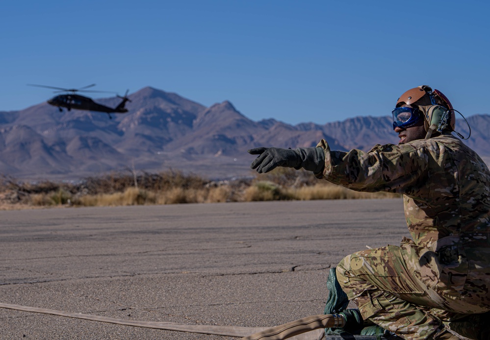 1st Armored Division Combat Aviation Brigade FARP Competition