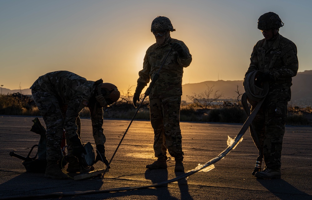 1st Armored Division Combat Aviation Brigade FARP Competition