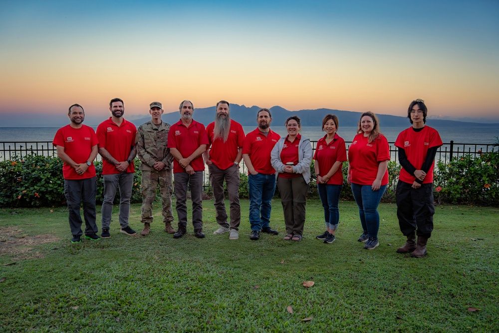 EFO the front line of the Hawaii Wildfire Recovery mission