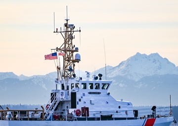 Coast Guard Cutter Sea Lion in Elliott Bay