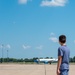 Col. Robinson completes fini-flight on Scott AFB