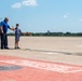 Col. Robinson completes fini-flight on Scott AFB