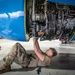 932nd AW crew chiefs perform routine inspection on C-40C