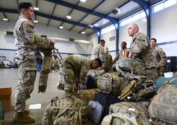 Cal Guard infantry unit heads for Middle East deployment