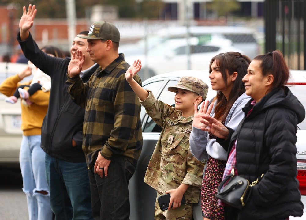 Cal Guard infantry unit heads for Middle East deployment