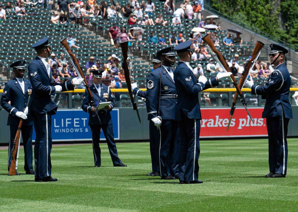 U.S. Air Force Honor Guard honors the fallen at Colorado Freedom Memorial’s 10th Anniversary