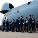 U.S. Air Force Honor Guard Drill Team performs at EAA AirVenture Oshkosh