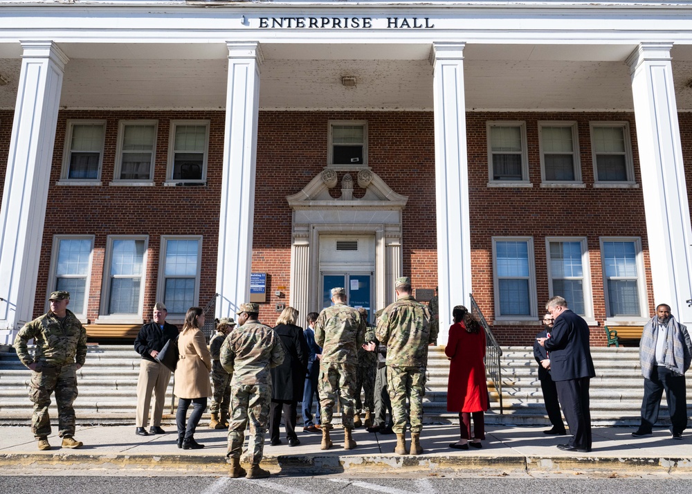 Hon. Brandon Owens visits JBAB