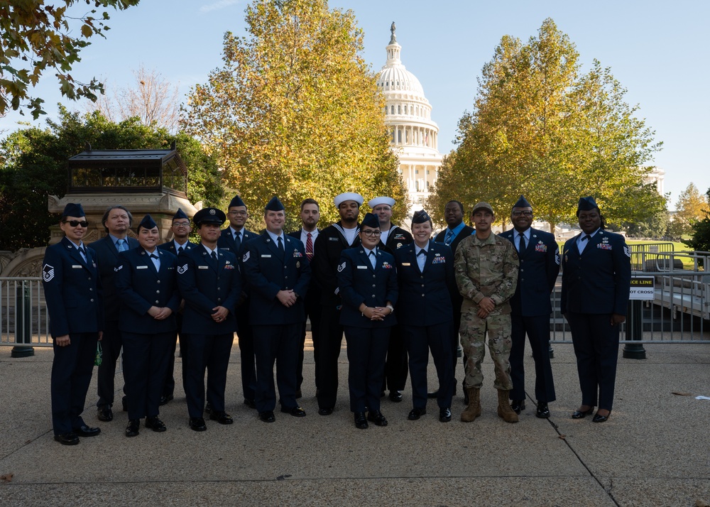 JBAB personnel tour the United States Capitol