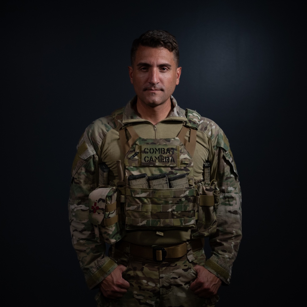 Master Sgt. Justin Morelli, combat cameraman