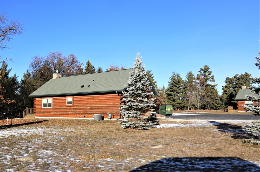Cabins at Fort McCoy's Pine View Campground