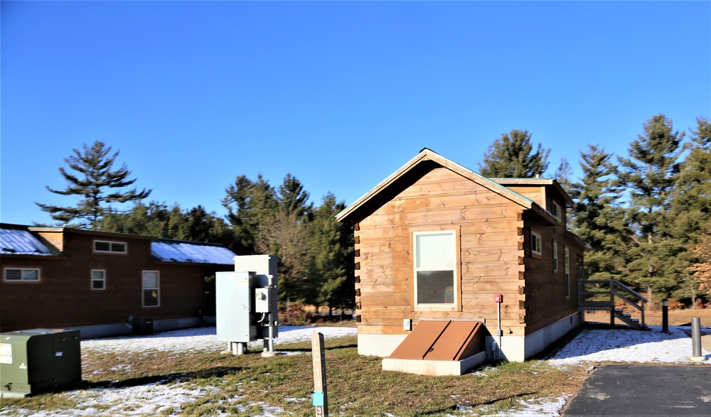 Cabins at Fort McCoy's Pine View Campground