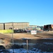 December 2023 barracks construction at Fort McCoy