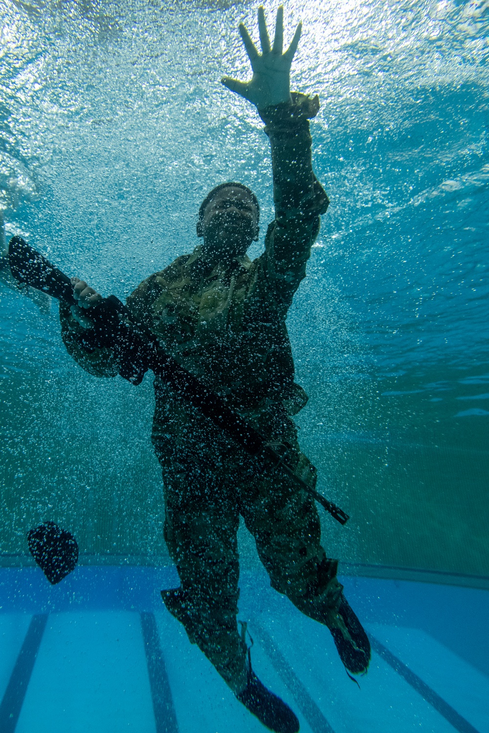 Combat Water Survival Training