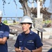 Western Maui Wildfires Emergency Support Function #10 Coast Guard personnel host Coast Guard Fourteenth District leadership for harbor update in Lahaina, Hawaii