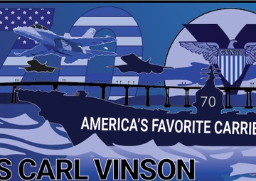 USS Carl Vinson Patch Design