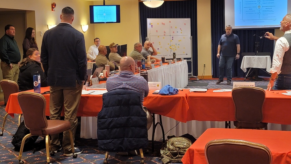 Fort McCoy leaders hold December strategic planning session for installation