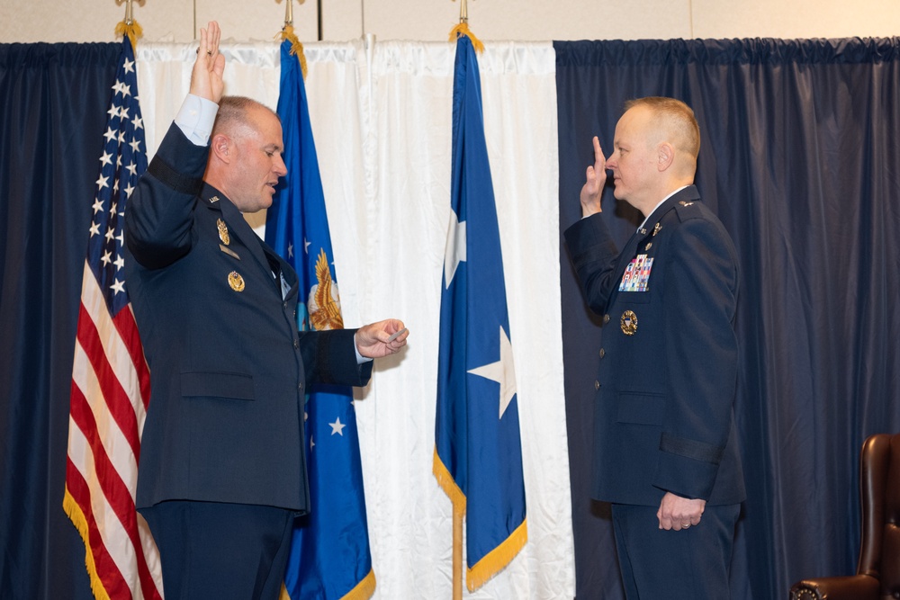 60th AMW commander promotes to Brigadier General