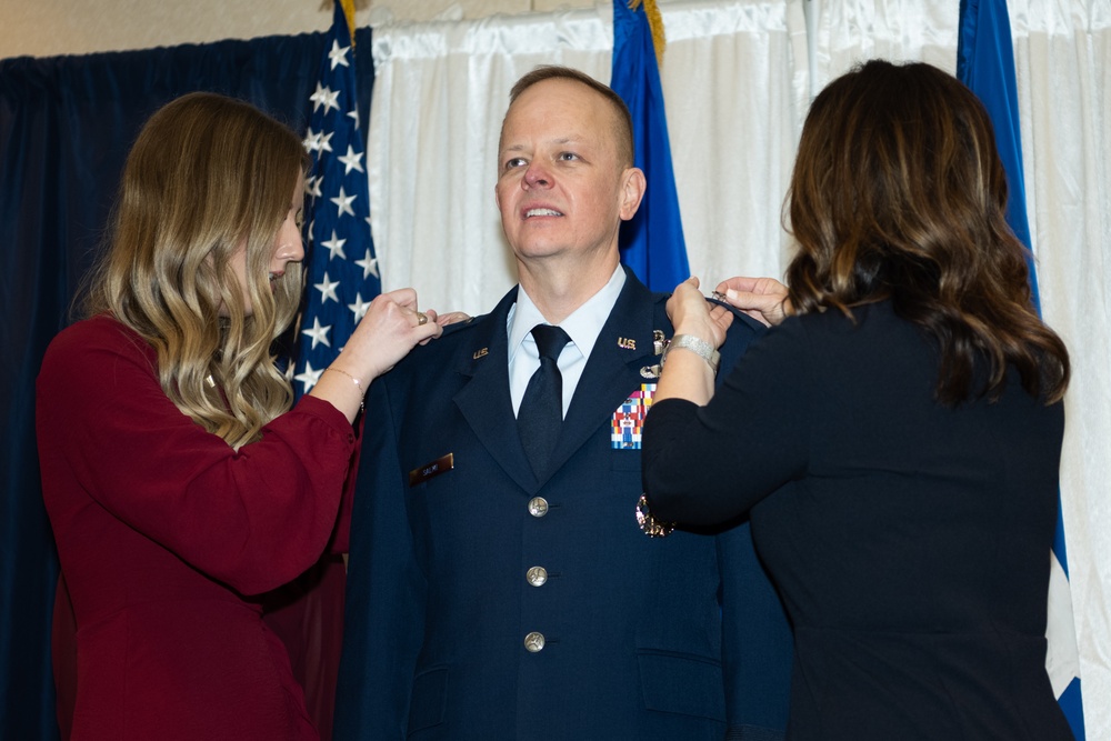 60th AMW commander promotes to Brigadier General