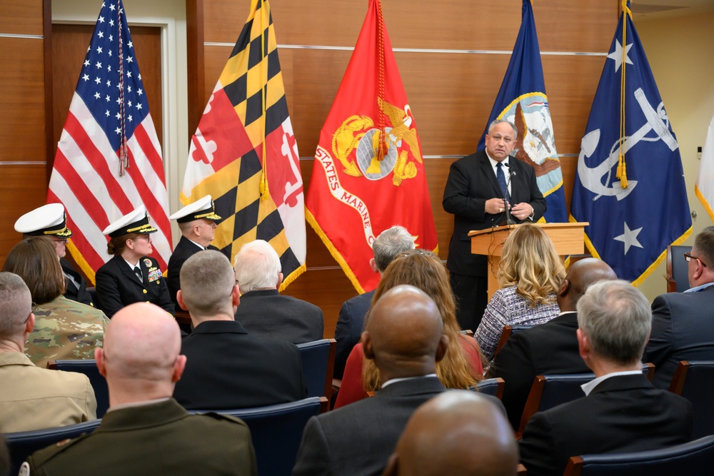 USNS Bethesda (T-EMS-1) Named at Special Ceremony at NSAB on January 8, 2024