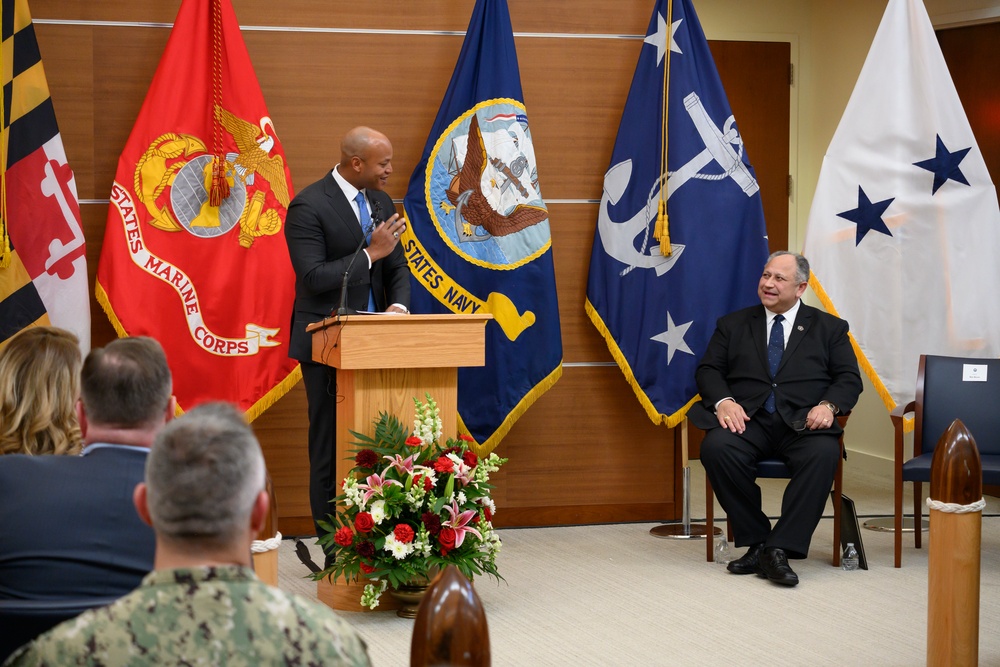 USNS Bethesda (T-EMS-1) Named at Special Ceremony at NSAB on January 8, 2024