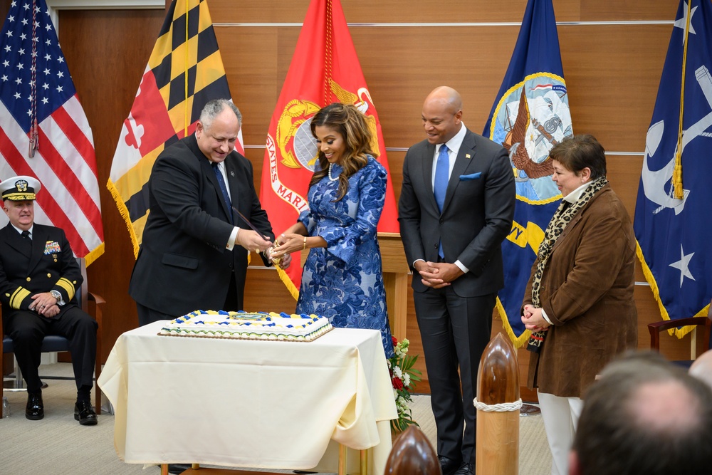 USNS Bethesda (T-EMS-1) Named at Special Ceremony at NSAB on January 8, 2024