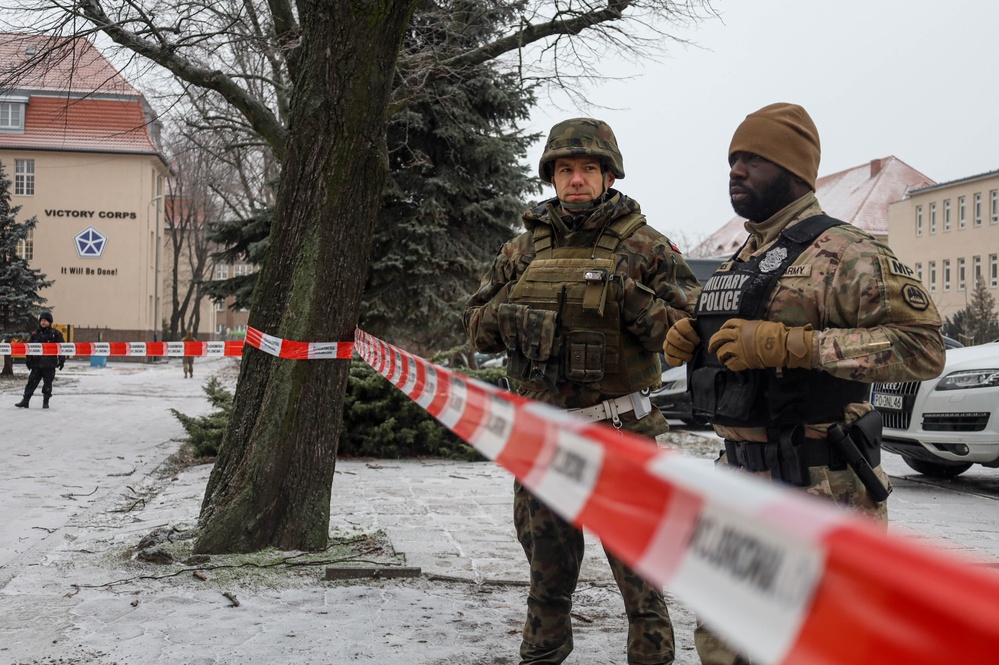 Camp Kościuszko U.S. - Polish Military Police Battle Drill