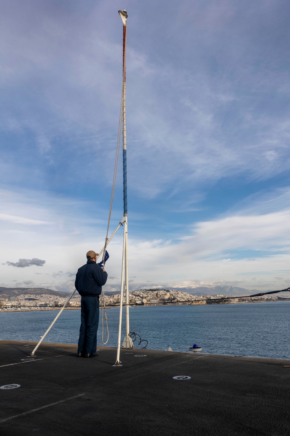 USS Bataan, USS Carter Hall and 26th MEU(SOC) Arrive in Piraeus, Greece