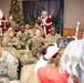 Trainees on post spend the holidays with their newly acquired Army family