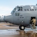 139th members remove snow from flightline, aircraft