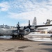 139th members remove snow from flightline, aircraft