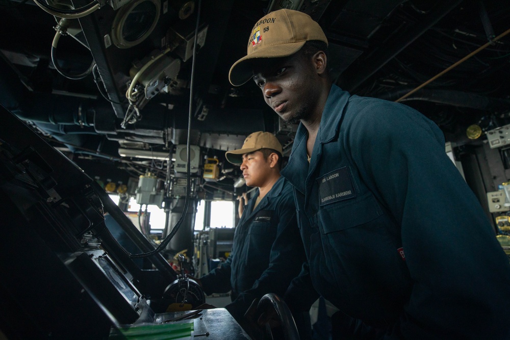 USS Laboon Conducts Routine Operations in the Gulf of Aden