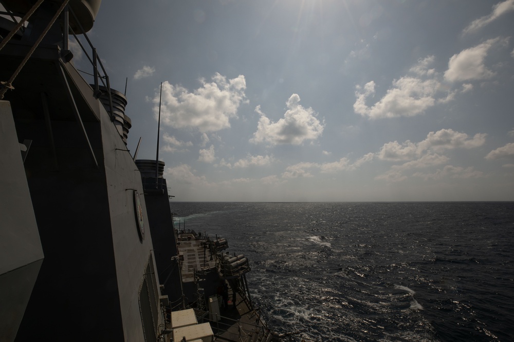 USS Laboon Conducts Routine Operations in the Gulf of Aden