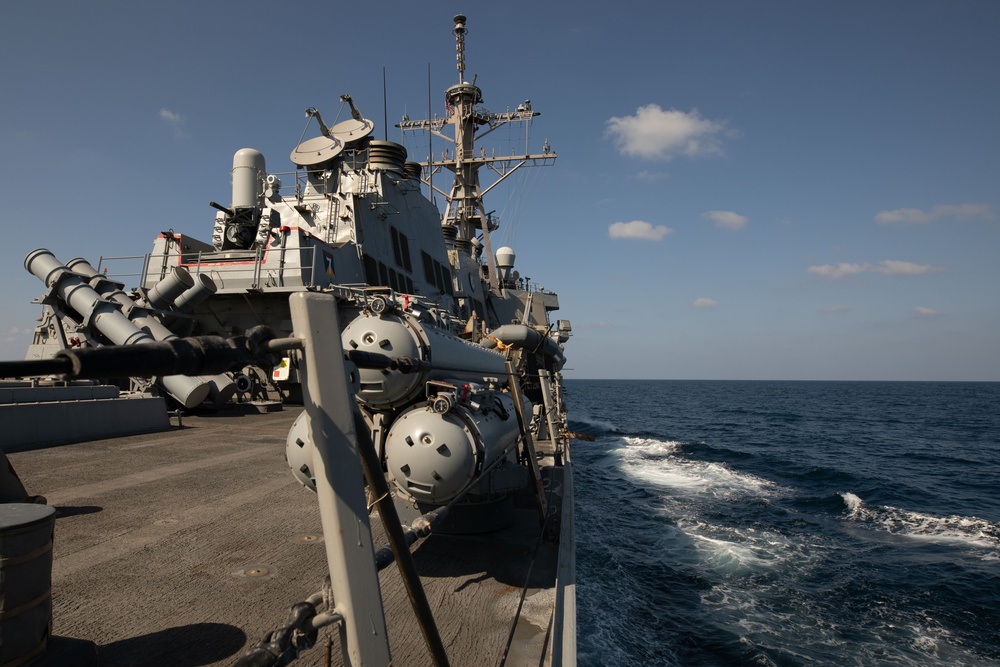 USS Laboon Conducts Routine Operations in the Gulf of Aden