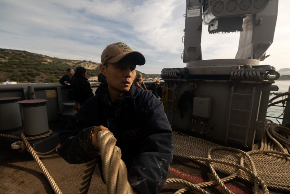 USS Bataan Arrives in Souda Bay