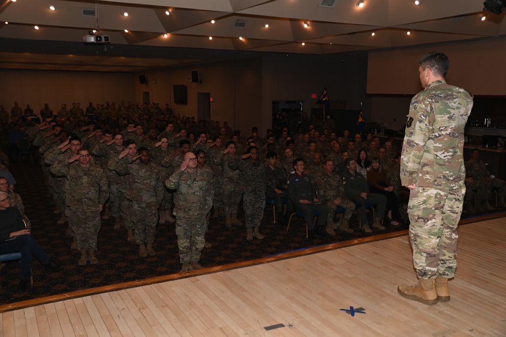 607th AOC Assumption of Command held at Osan AB