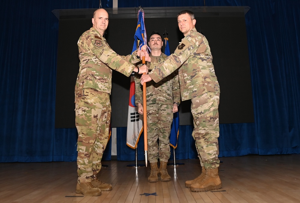 607th AOC Assumption of Command held at Osan AB