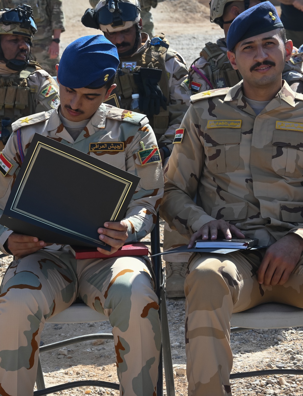 TF Redleg and Iraqi Soldiers Conduct Artillery Training