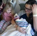 The White Family welcomed their second daughter and the first baby of 2024 for Naval Medical Center Camp Lejeune.