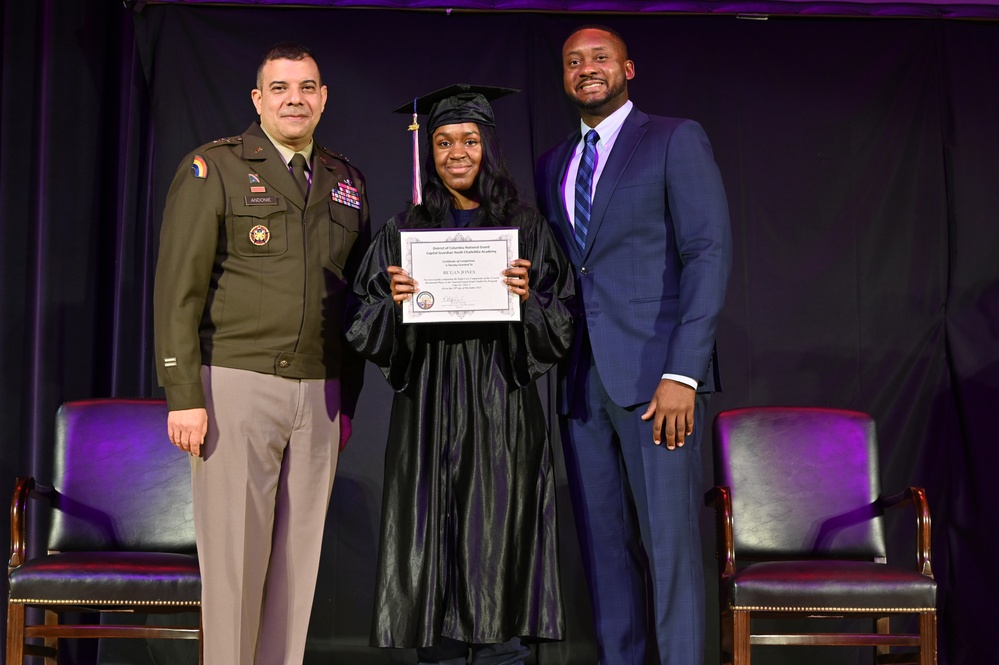 District of Columbia National Guard Capital Guardian Youth Challenge Academy Class 61 Residential Phase Commencement Ceremony